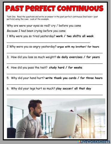 Past Perfect Continuous