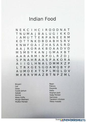 Indian Food