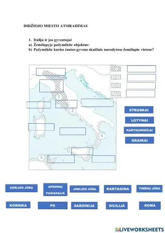 DIDŽIOJO MIESTO ATSIRADIMAS