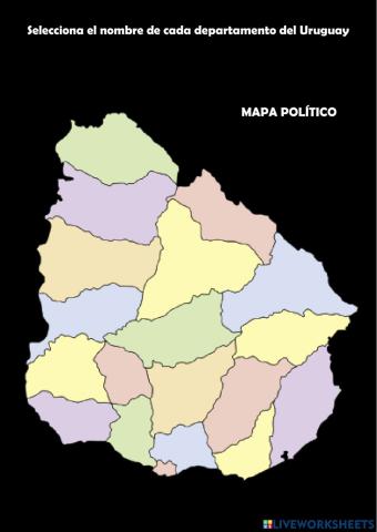 Departamentos Uruguay