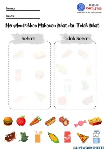 Mengelompokkan Benda