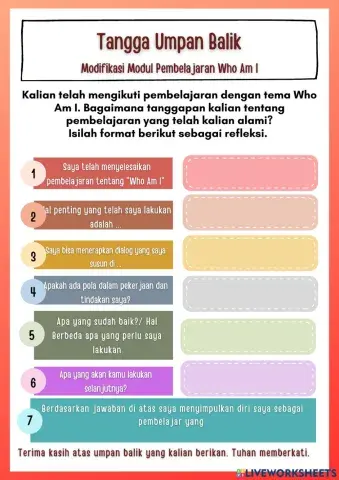 Tangga Refleksi Perencanaan Pembelajaran