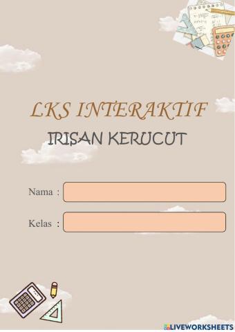 LKS Interaktif Irisan Kerucut