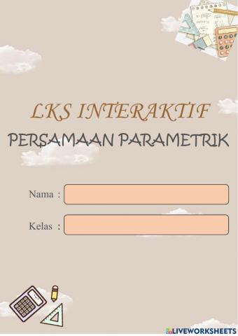 LKS Interaktif (Persamaan Parametrik)