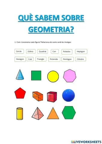 Què sabemd e geometria a 6è bona