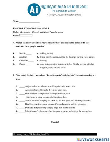 WL3-Unit8-Video Worksheet-GV