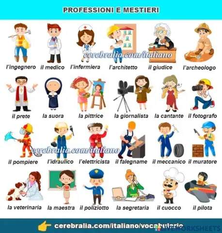 Le professioni