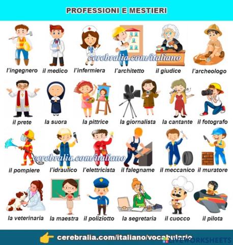 Le professioni