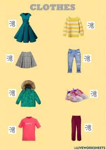 Clothes(1) KIDS CAN 2 unit 3