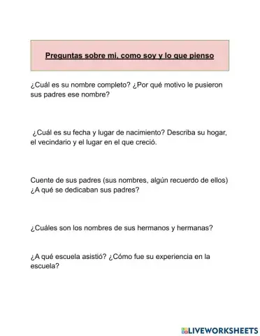 Escritura - Autobiografia