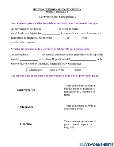 Proyecciones cartográficas 2