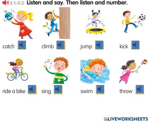 Action verbs