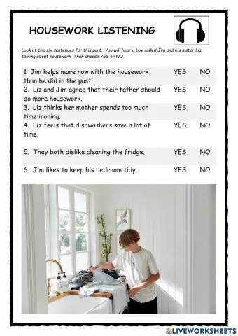 Housework Listening