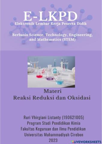 Materi Konsep Redoks pertemuan 1