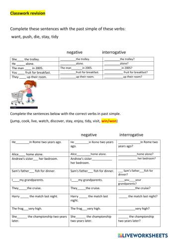 Simple past by Martinas