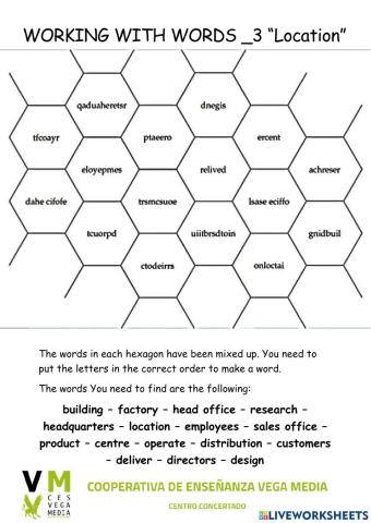 Working with words 3