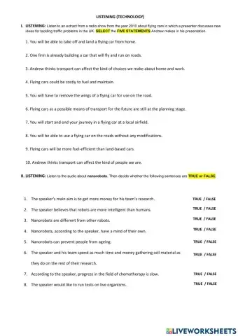 Listening technology