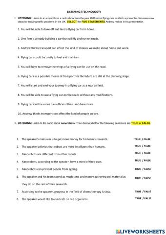 Listening technology