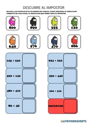 Descubre al impostor