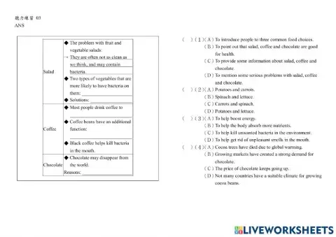 Listening Exercise (20): 3-4