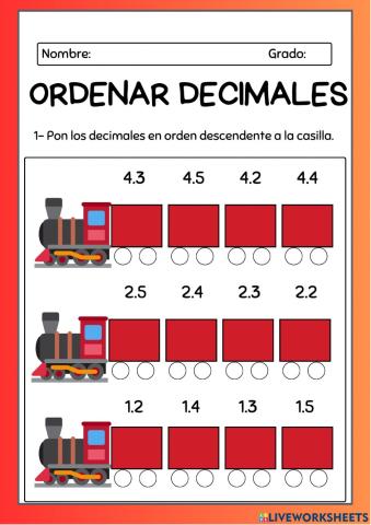 Taller Decimales