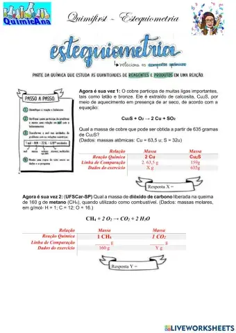 Quimifirst - Estequiometria Básica