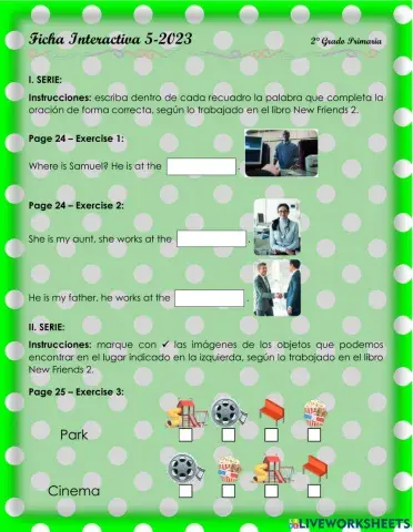 Around the street 2. 2°-Ficha5-2023