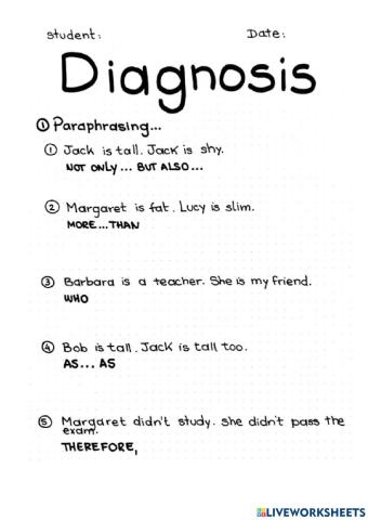 Teens - Senior 4 Diagnosis Test 2023