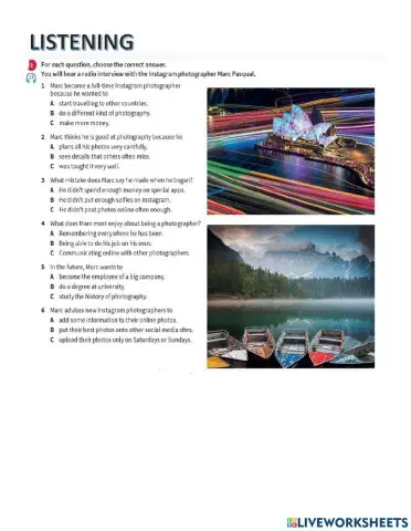 Listening complete pet