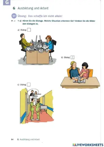 A2 Lek11 Hören und Sprechen G1a