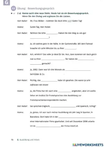 A2 Lek11 Hören und Sprechen G2