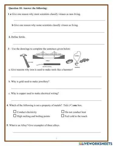 Science Sample Paper page 6 - 9