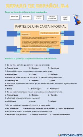 Repaso de español b-4