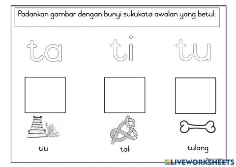 Suku kata- ta ti tu 2