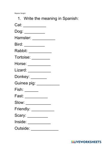 Unidad de repaso para sergio