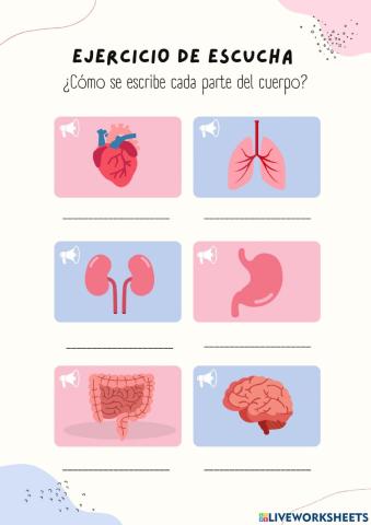 Ejercicio de escucha