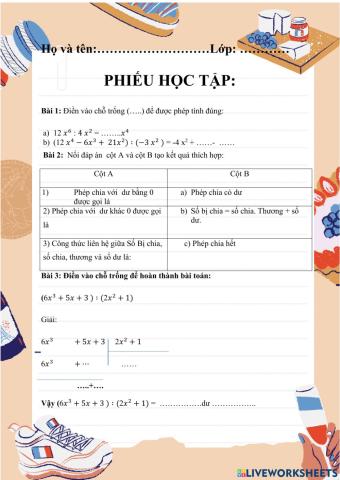 Chia da thuc cho da thuc