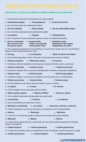 Repaso ciencias natruales b 3-4