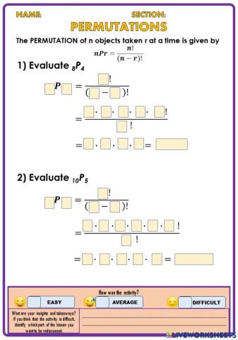 Permutations