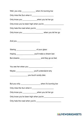 Let her go - Passenger