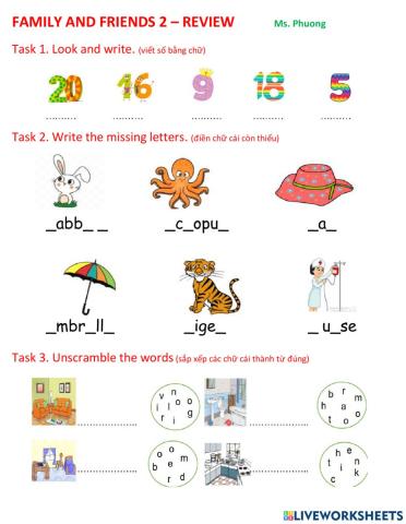 Family and friends 2 - review