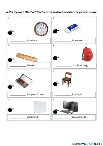 This, That, These, and Those