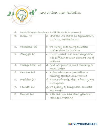 Vocabulary - technology
