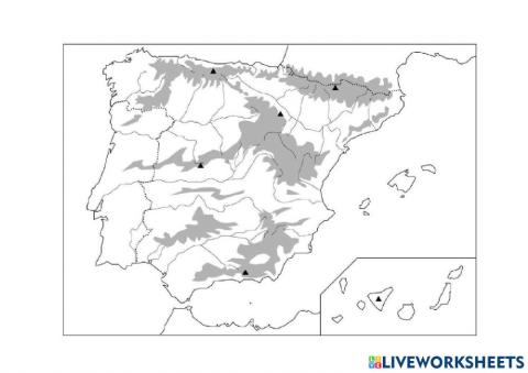 Relleu de la Península