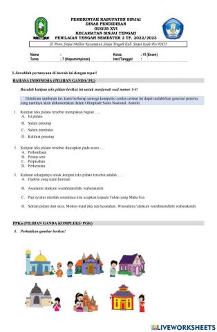 Soal pts tema 7 2023