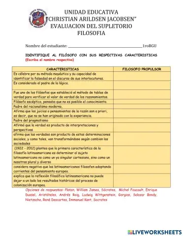 FILOSOFIA 2doBGU-actividad