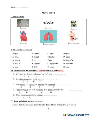 Mock test 2