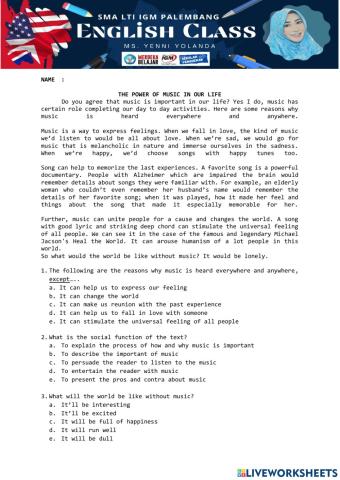 ANALYTICAL EXPOSITION TEXT