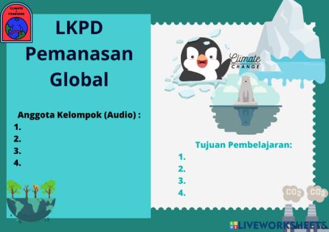 LKPD audio Pemanasan global