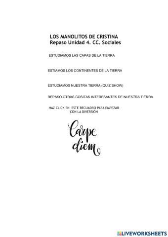 Así es nuestra tierra